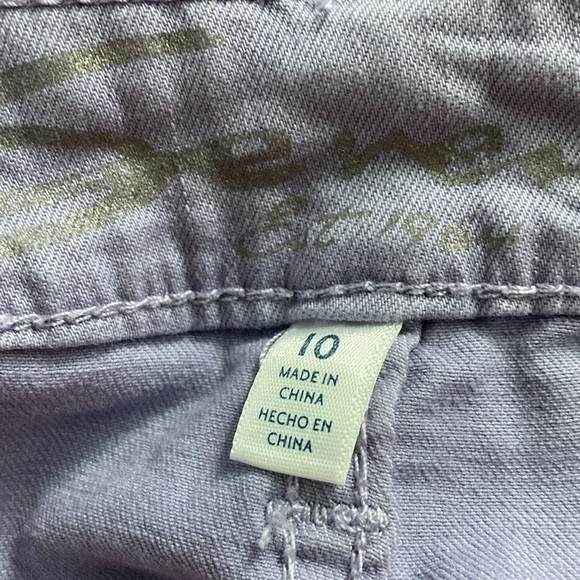 SEVEN7 Lilac Sunset Bermuda Shorts Sz 10 - Picture 5 of 6